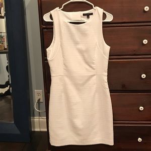 NWT Banana Republic Dress, White, Size 6